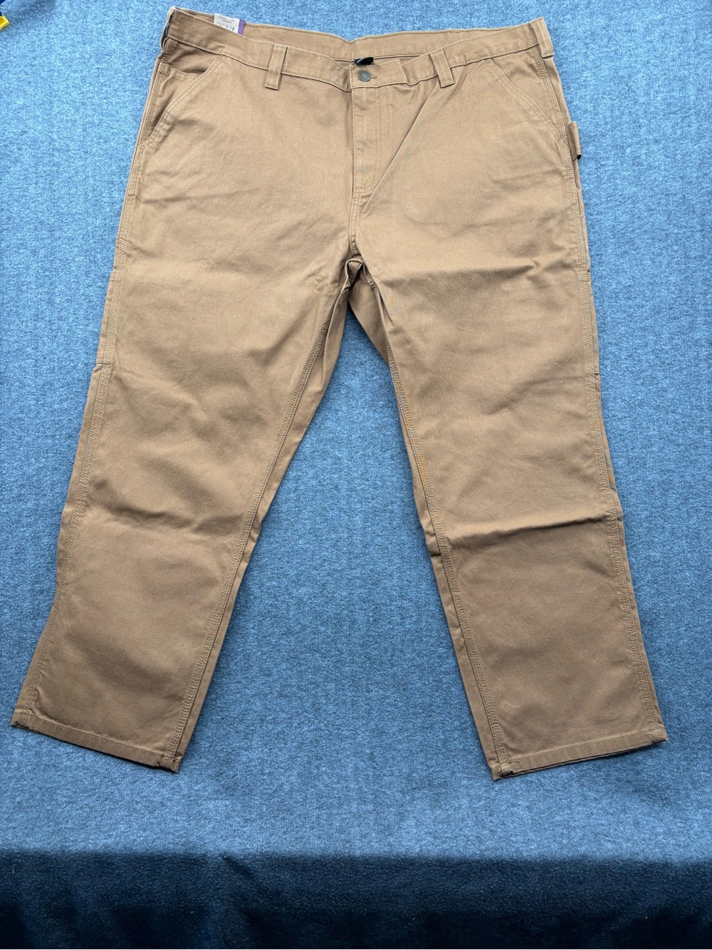 NWT Brahma Heavy Work Carpenter Pants Men's Size 44x30 Relaxed Fit Brown